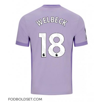 Brighton Danny Welbeck #18 Udebanetrøje 2025-26 Kortærmet Brighton Danny Welbeck #18 Udebanetrøje 2025-26 Kortærmet